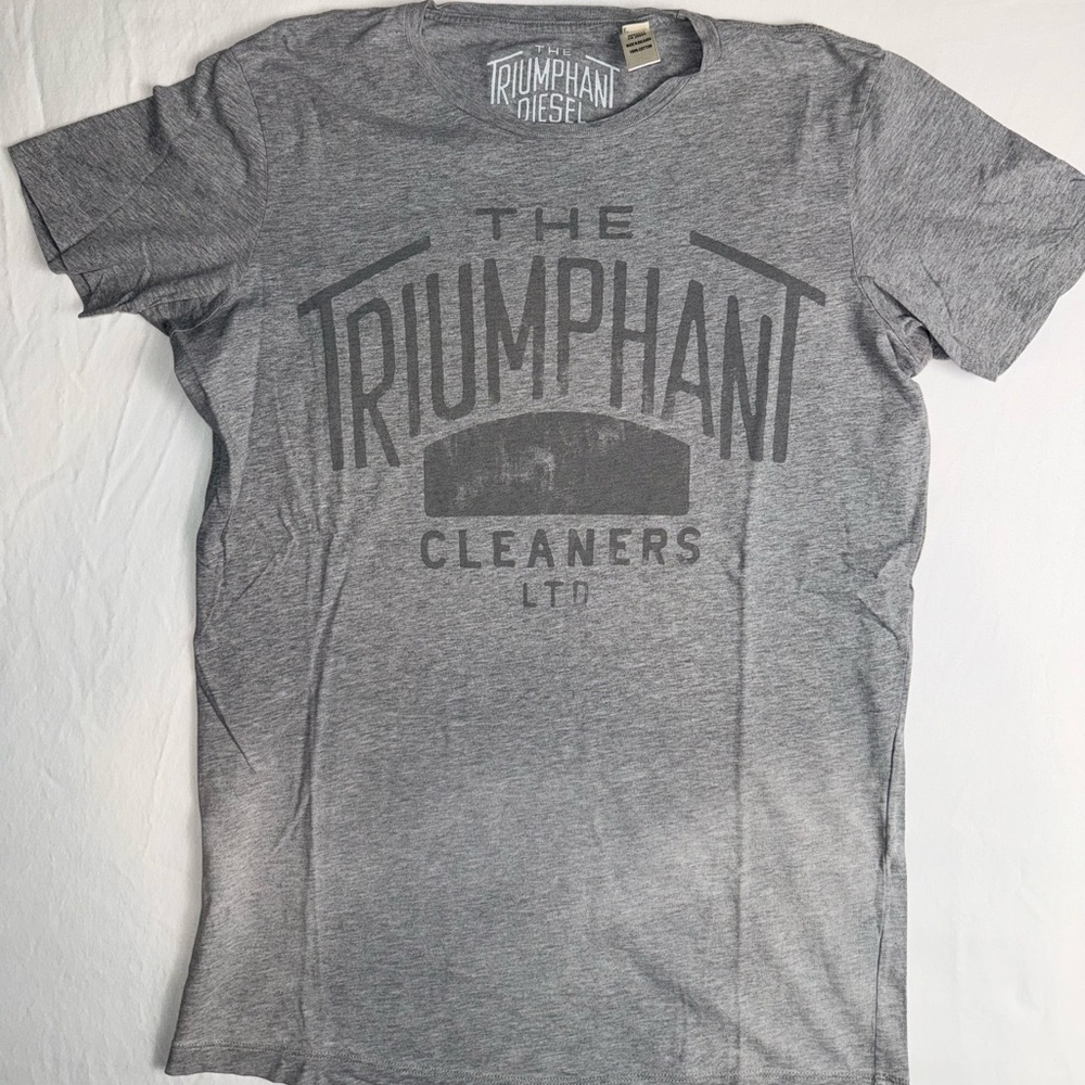 Diesel Men’s Grey Graphic 'The Triumphant' Tee